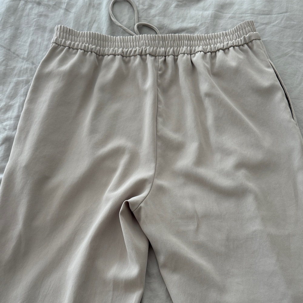 Zara Beige Drawstring Pants - Picture 10 of 10